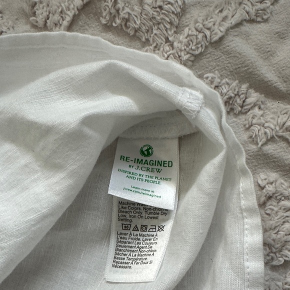 J Crew White Sleeveless Top - Picture 4 of 6